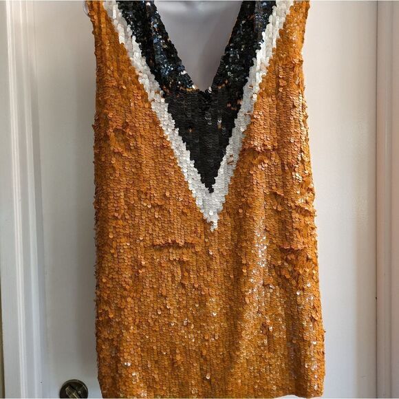 ZARA SEQUIN DRESS - Picture 7 of 8